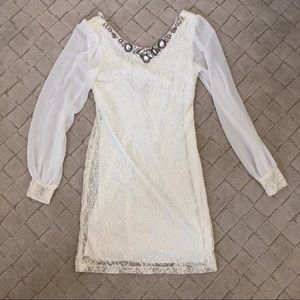 Long Sleeve Lace Dress